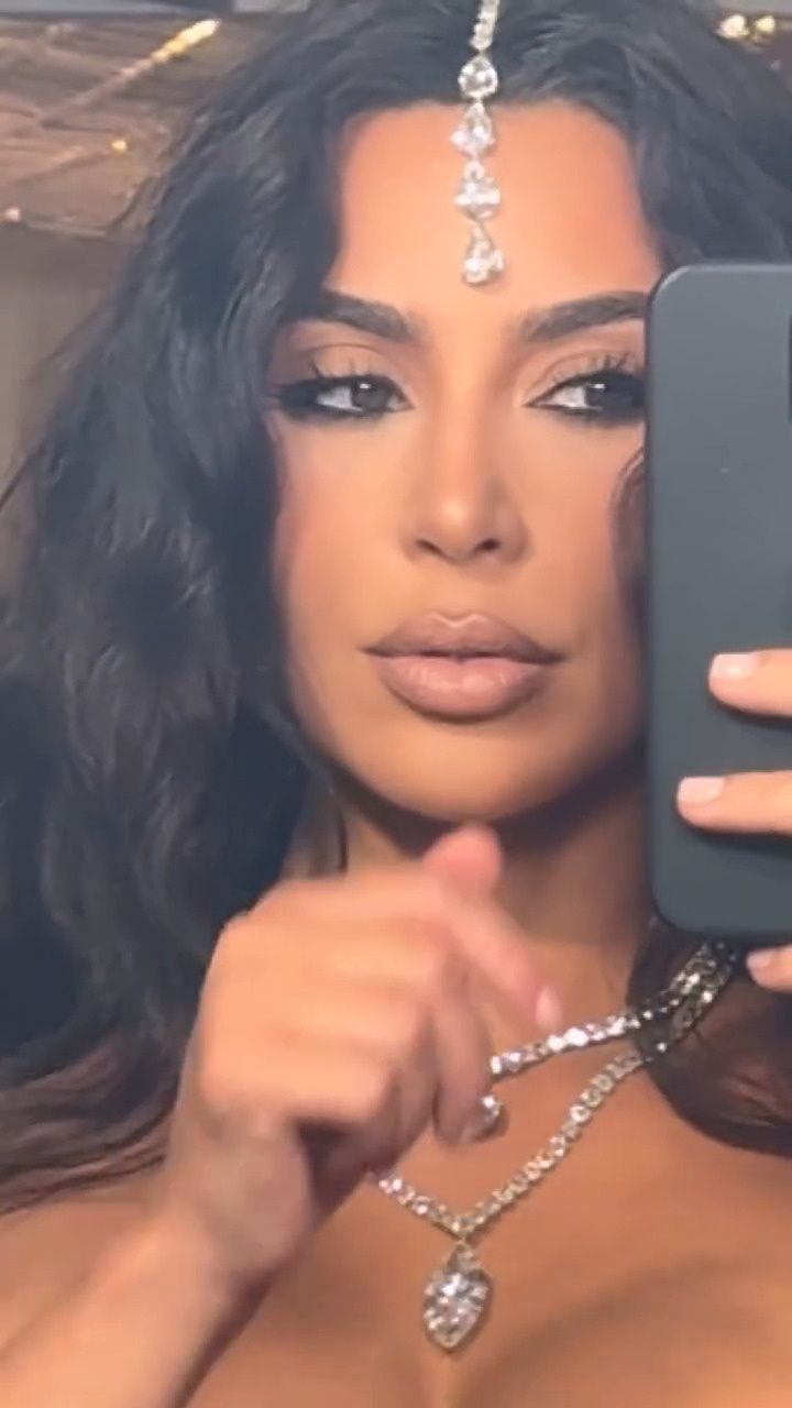 Ślubna stylizacja Kim Kardashian