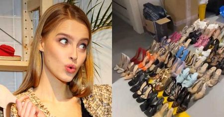 Karolina Pisarek relacjonuje przeprowadzkę i chwali się pokaźną KOLEKCJĄ BUTÓW (FOTO)