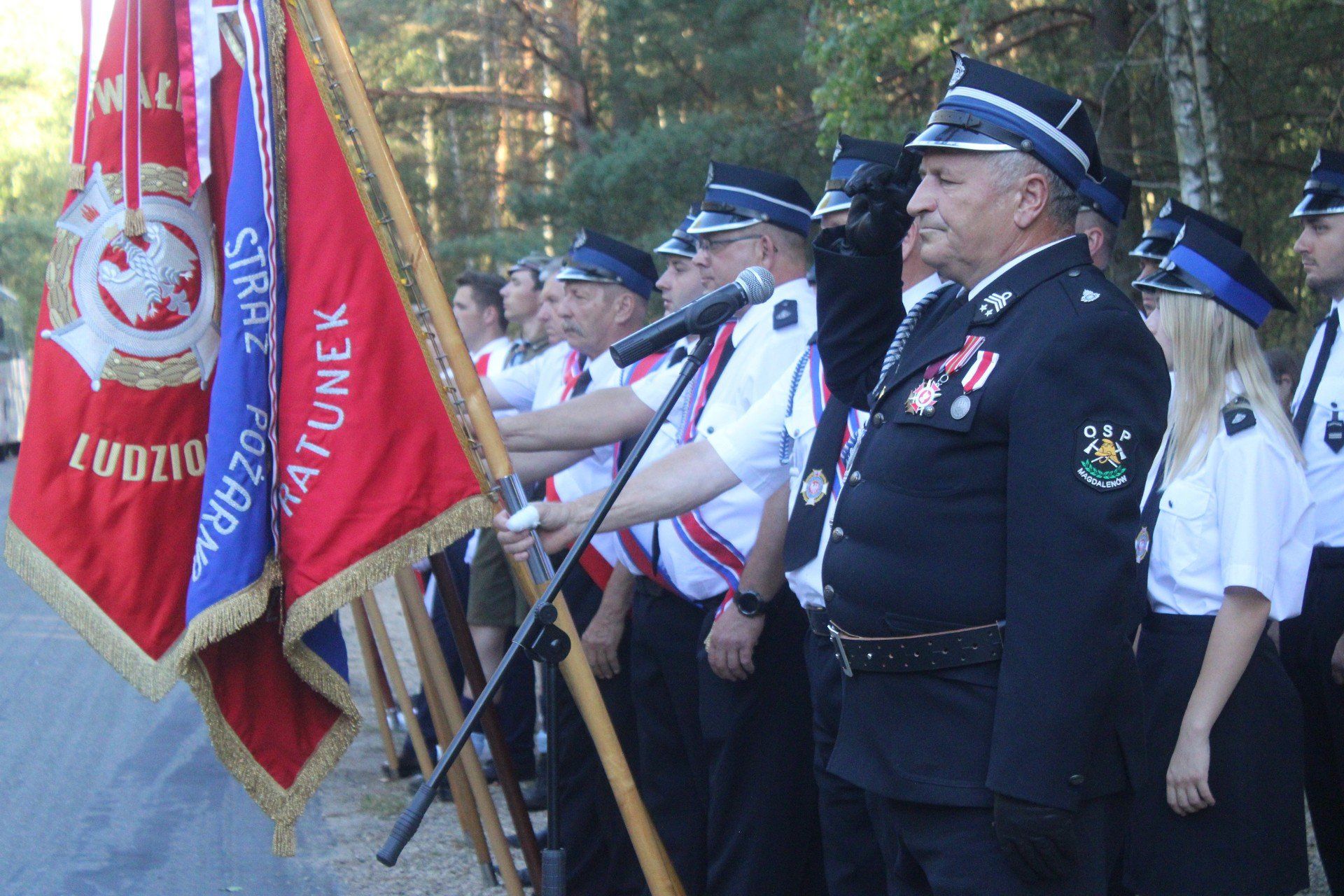 Magdalenów. Uroczyste obchody 86. rocznicy wybuchu II Wojny Światowej i Bitwy Szczercowskiej