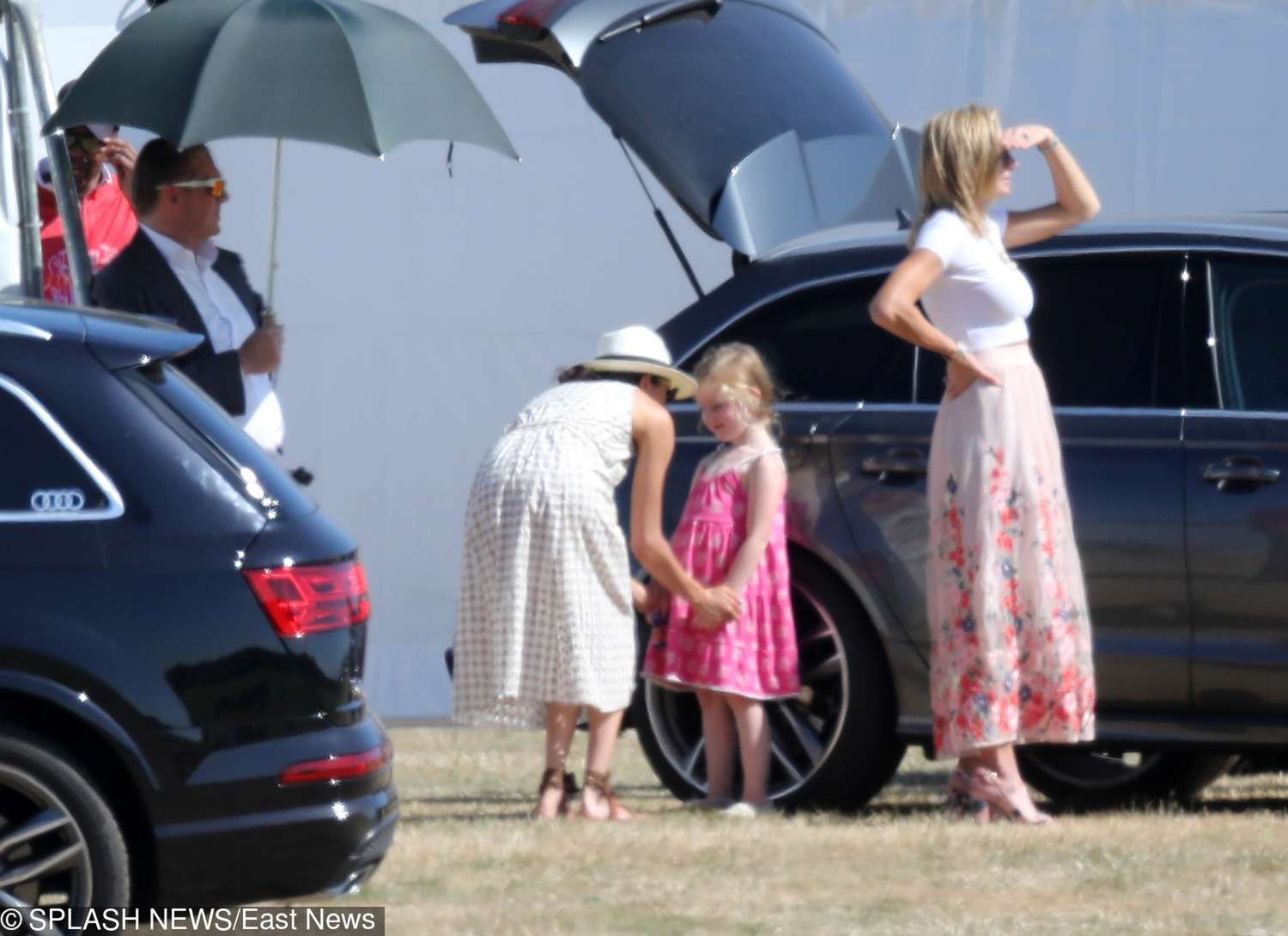 Meghan Markle na meczu polo