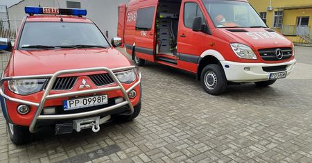 Dezynfekcja w Szkole Policji w Pile