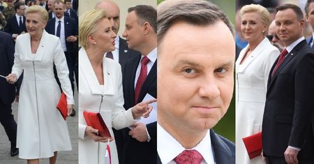 Patriotyczni Dudowie świętują Dzień Flagi w Warszawie (ZDJĘCIA)
