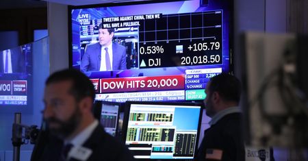 Dow Jones pobił rekord. Pierwszy raz w historii złamany próg 20 tys. punktów