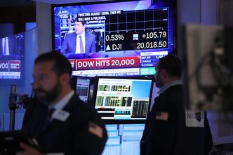 Dow Jones pobił rekord. Pierwszy raz w historii złamany próg 20 tys. punktów