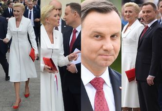Patriotyczni Dudowie świętują Dzień Flagi w Warszawie (ZDJĘCIA)