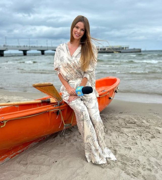 Małgorzata Tomaszewska musiała się szybko przebierać