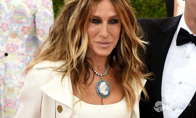 Sarah Jessica Parker (w kreacji Monse), MET Gala 2016 (fot. East News)