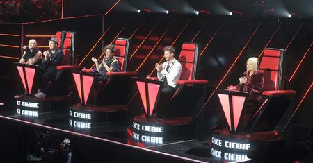 The Voice of Poland 7: Stylizacje prowadzących i jury w drugim odcinku na żywo. Kto najlepiej?