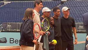 Wyjątkowe wydarzenie. Zobacz, z kim spotkała się Świątek tuż po swoim meczu