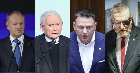 Sondaż OGB: Koalicja Obywatelska traci impet, potężny wzrost Konfederacji