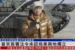 Wojna w Ukrainie. Raczej nie ma mowy o przypadku. Kim jest chiński dziennikarz jeżdżący z rosyjską armią?