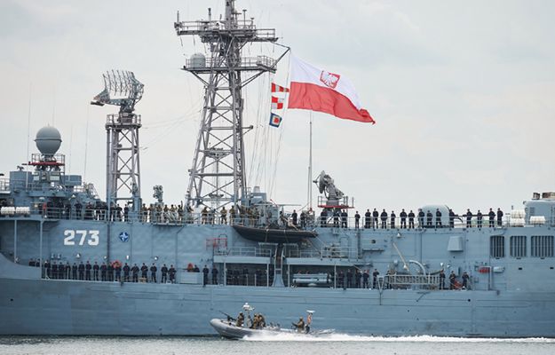 Polska fregata ORP "Kościuszko" wyruszyła na misję NATO na Morze Śródziemne