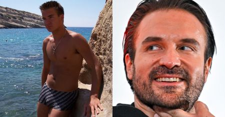 17-letni Piotr Stramowski pręży gołą klatę na wakacjach w Grecji: "To zdjęcie miałem kiedyś na Fotka.pl" (FOTO)