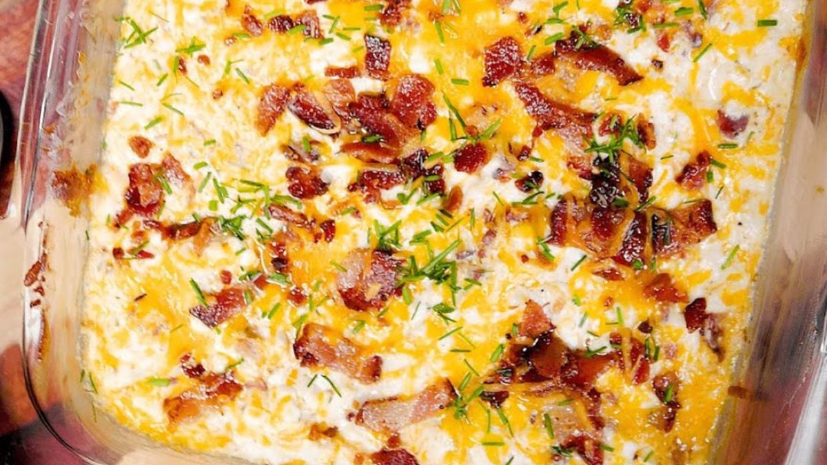 Przepis na zapiekany dip do nachosów 