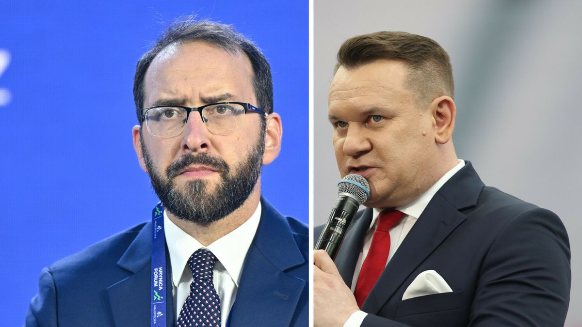 Stanisław Żaryn i Dominik Tarczyński