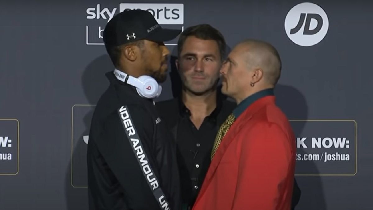 Anthony Joshua i Ołeksandr Usyk zmierzą się 25 września w Londynie