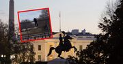 Mężczyzna przyłapany na ogrodzeniu Białego Domu