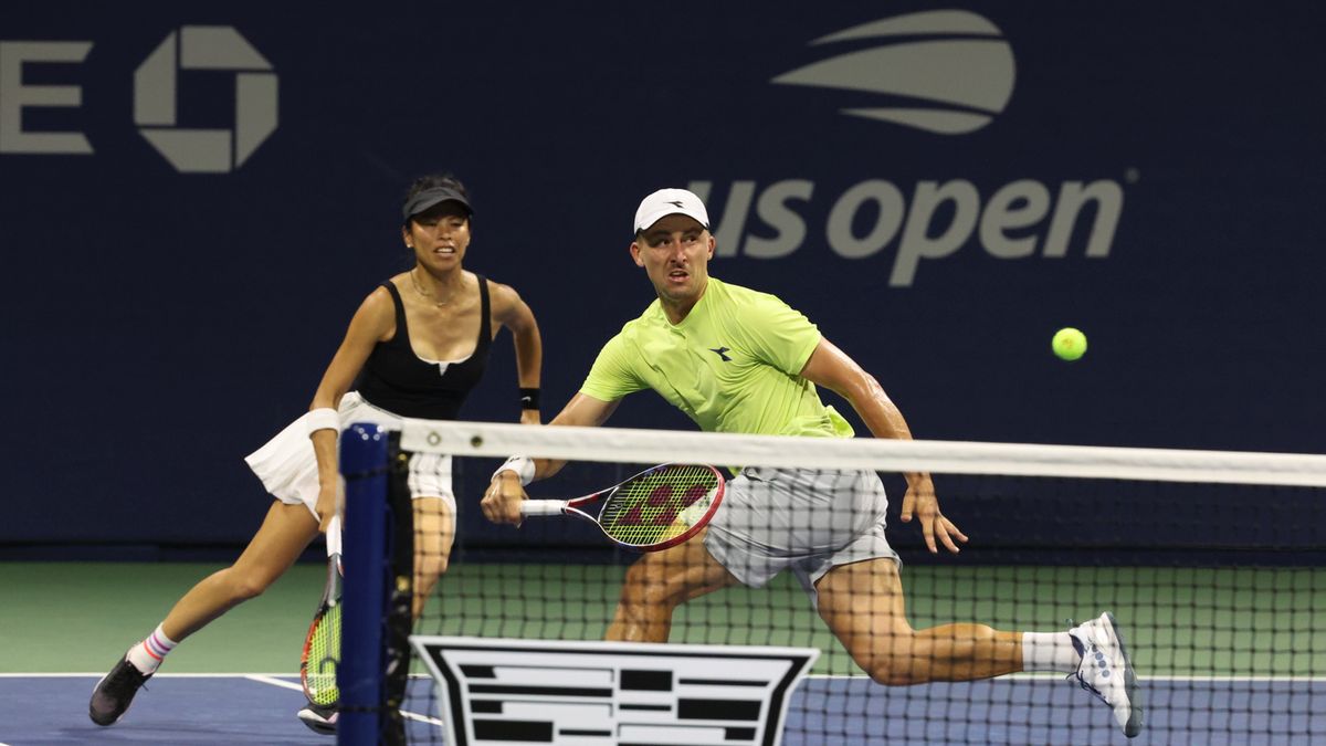 PAP / Marcin Cholewiński / Jan Zieliński i Su-Wei Hsieh w US Open 2024