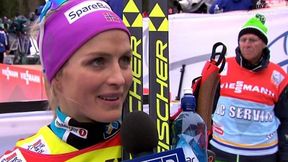 Johaug: cieszę się, że w końcu mam żółty plastron