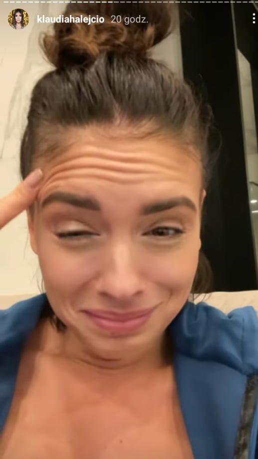 Klaudia Halejcio ma w domu mysz