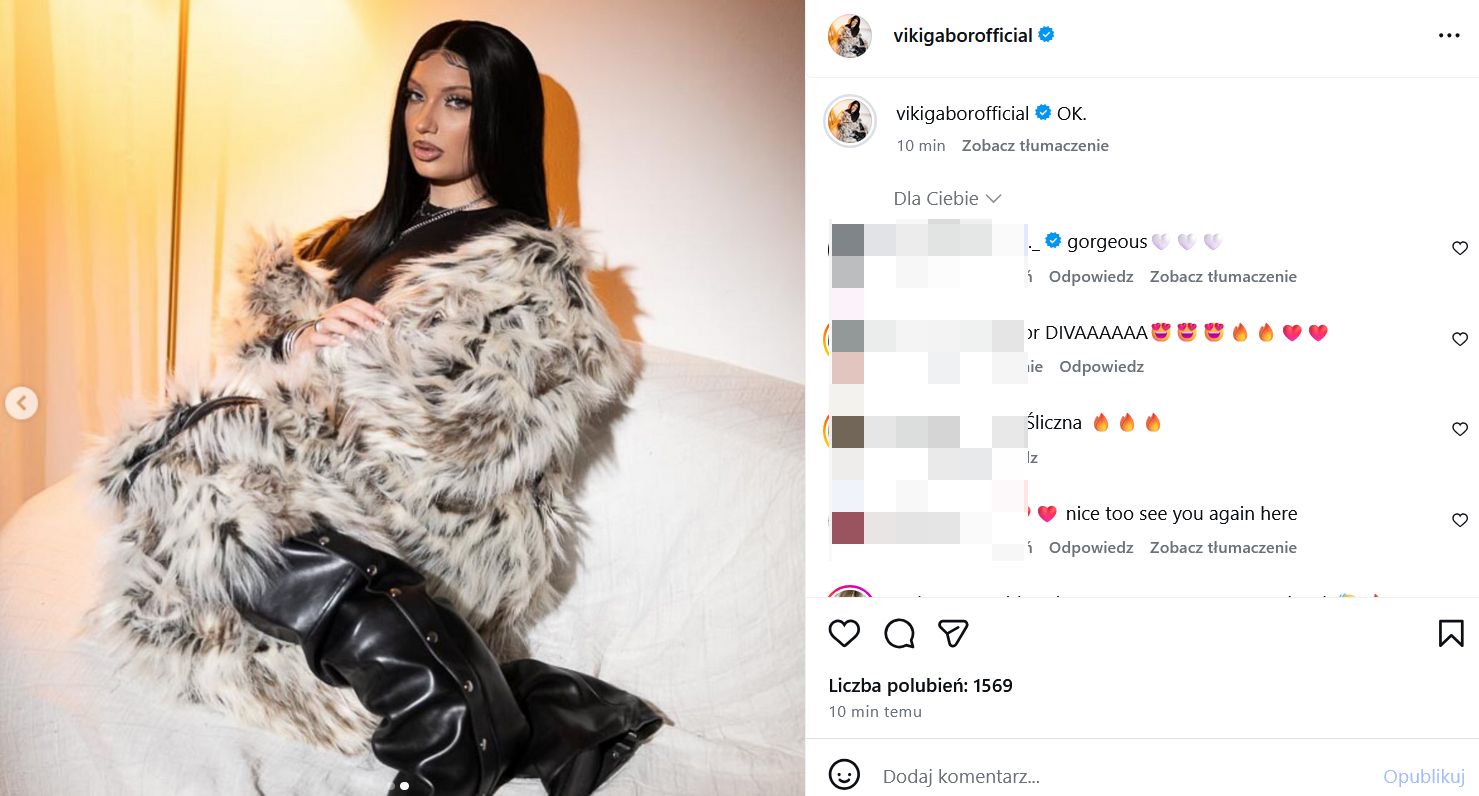 Viki Gabor wróciła do sieci