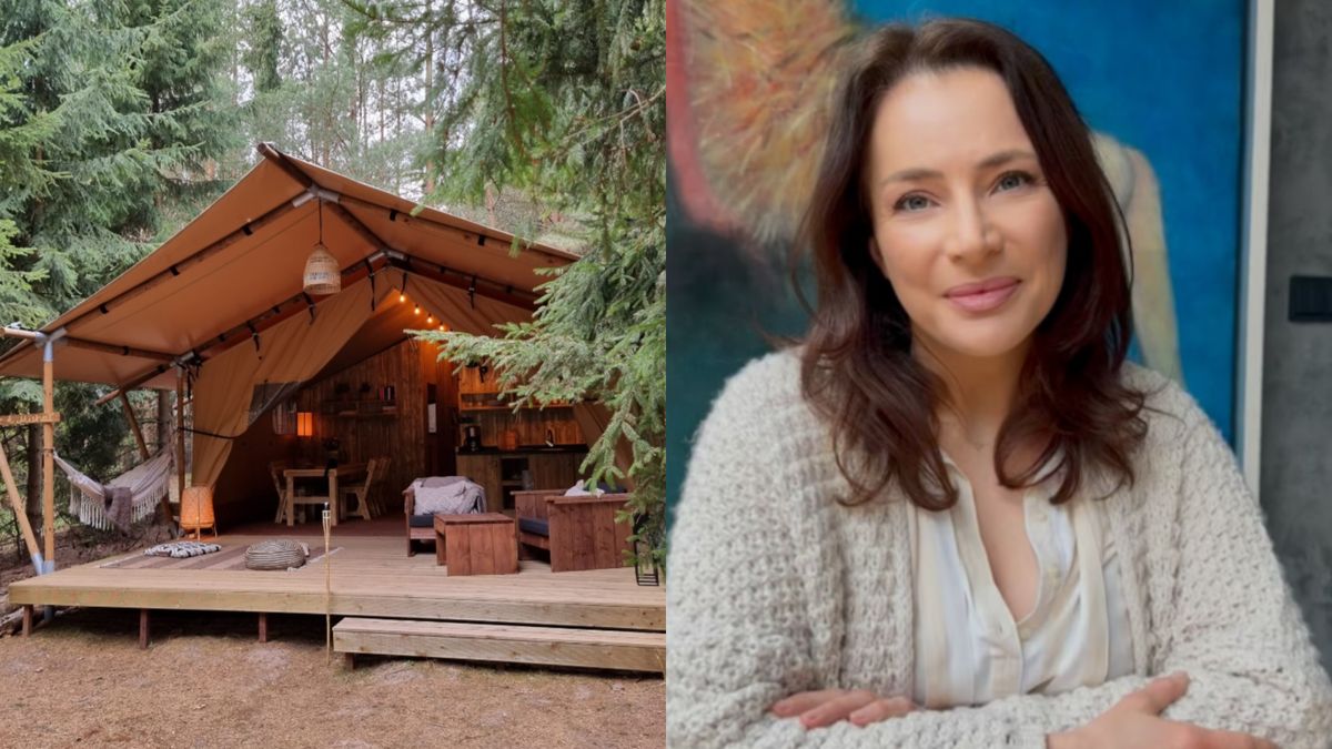 Anna Dereszowska i jej glamping