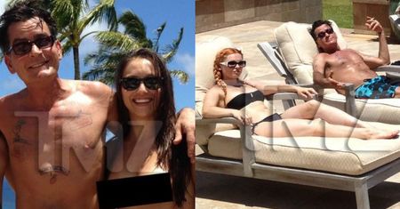 Charlie Sheen ma trzy dziewczyny... GWIAZDY PORNO!