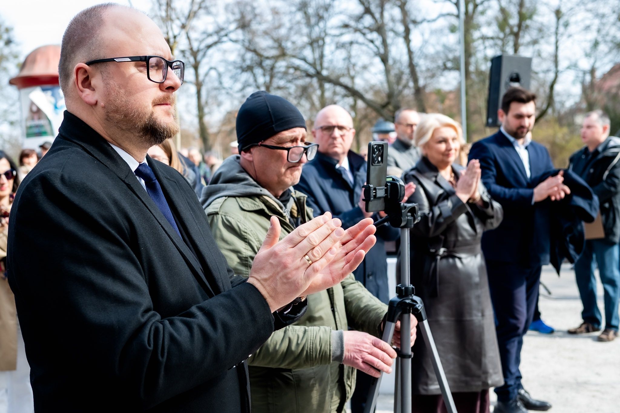 Odsłonięcie Pomnika Zbigniewa Herberta 