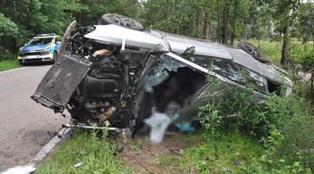 Dramat na drodze. 31-letnia kobieta zmarła po wypadku