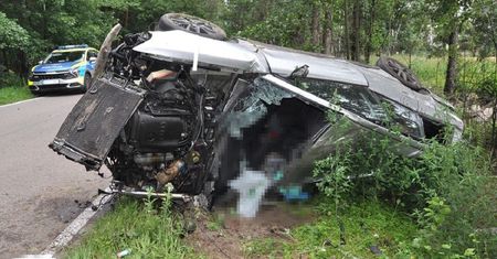 Dramat na drodze. 31-letnia kobieta zmarła po wypadku