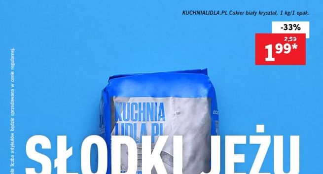 Lidl przeprosił za facebookowy wpis reklamowy z hasłem „Słodki jeżu”