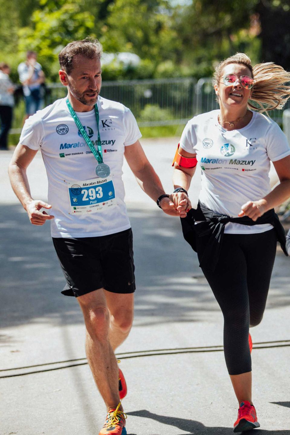 Piotr Kraśko, Karolina Ferentein-Kraśko - Maraton Mazury i Bieg Szlakiem Krutyni