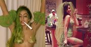 Gaga i Rihanna przebrane za... MARIHUANĘ!