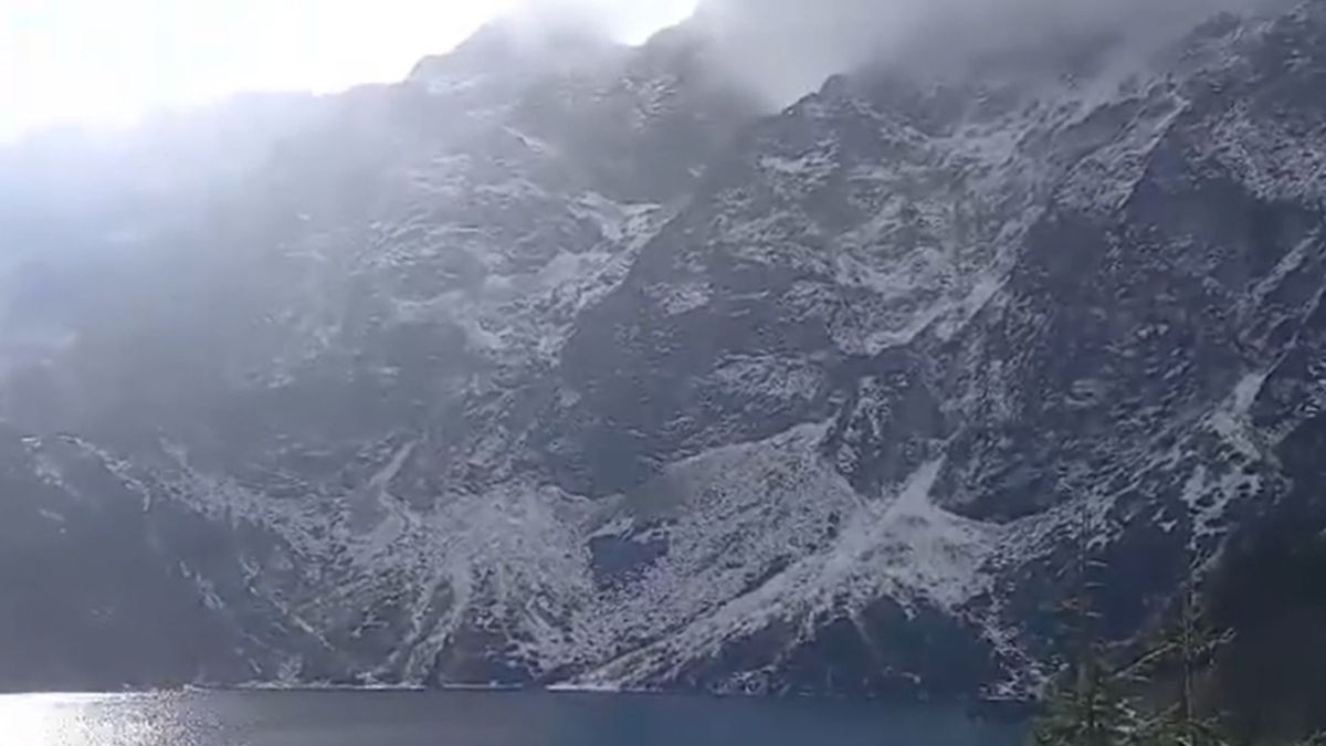 Sytuacja pogodowa nad Morskim Okiem