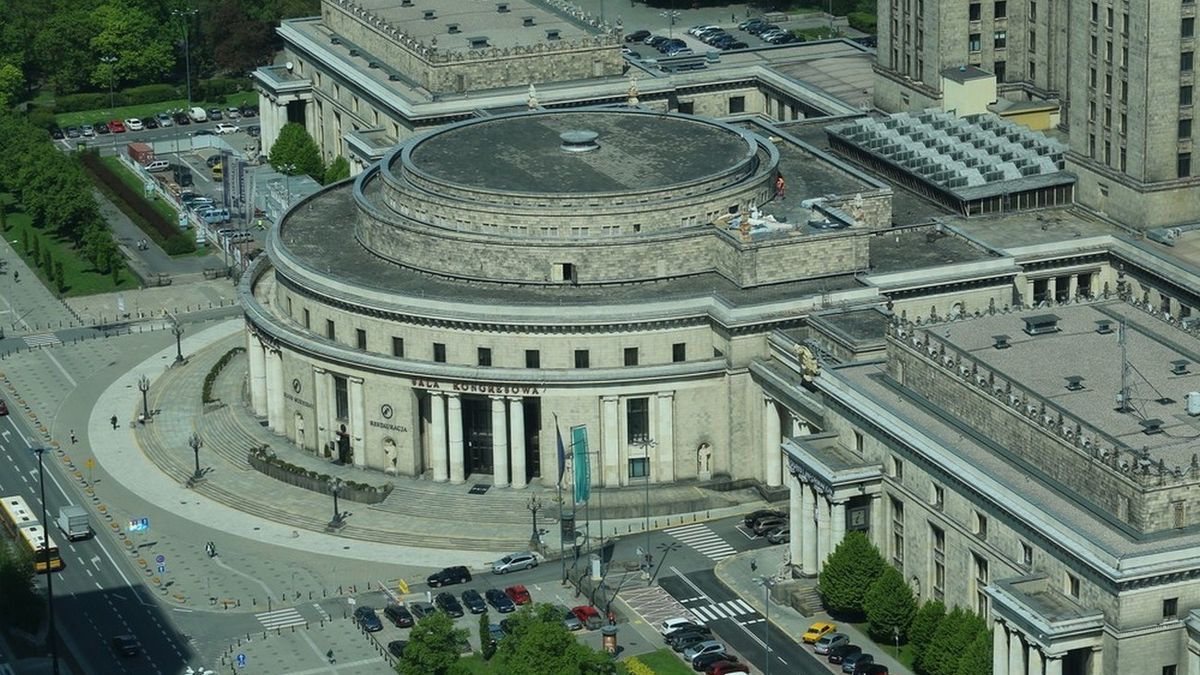 "Ofiarą" afery reprywatyzacyjnej padła m.in. działka przy Sali Kongresowej