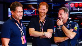 Książę Harry pojawił się na wyścigu F1. Meghan Markle wielką nieobecną