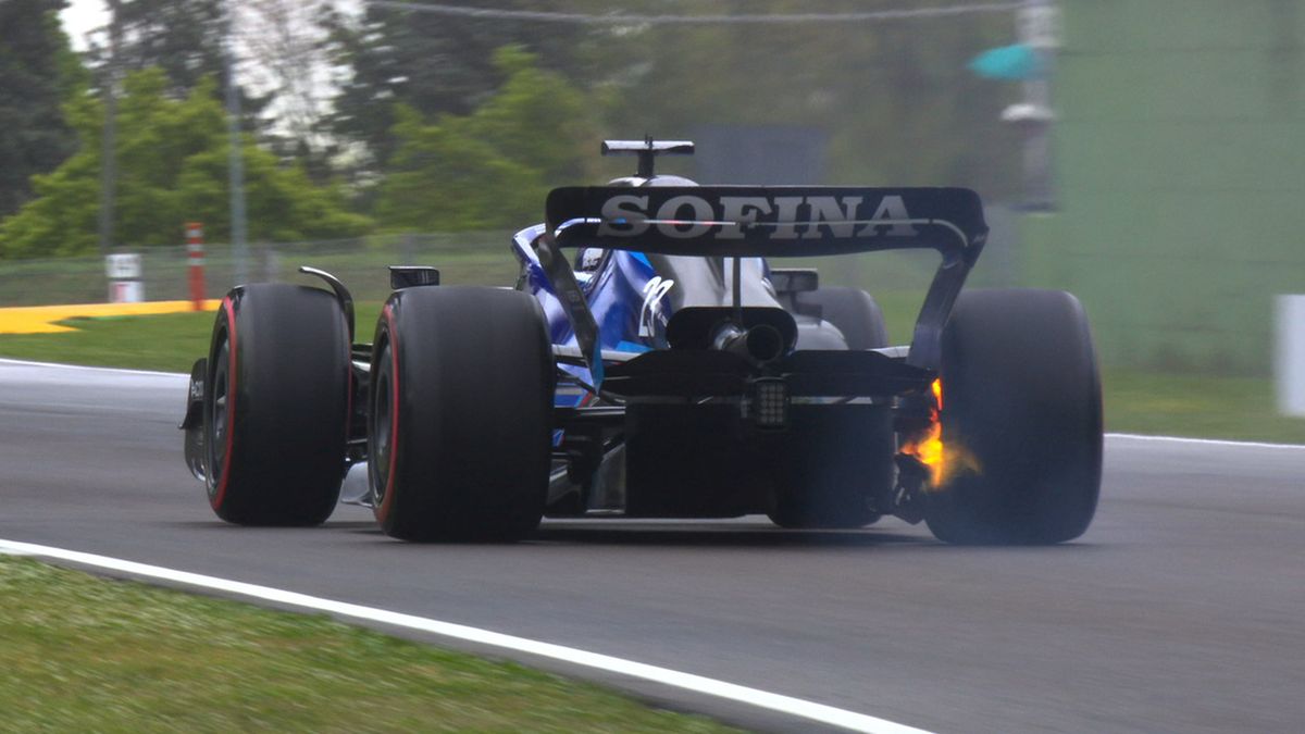 Zdjęcie okładkowe artykułu: Twitter / Formula 1 / Na zdjęciu: pożar bolidu Williamsa