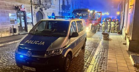 Tragiczny pożar w Sandomierzu. Nie żyją dwie osoby