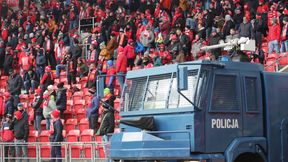 Dantejskie sceny na meczu Widzewa