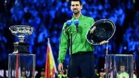 "Gorzka porażka" Novaka Djokovicia. "W mojej głowie jest mnóstwo myśli"