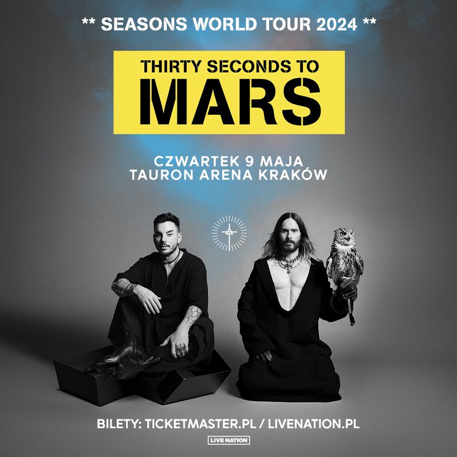 Thirty Seconds To Mars ogłaszają trasę koncertową