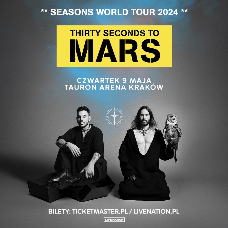 Thirty Seconds To Mars ogłaszają trasę koncertową