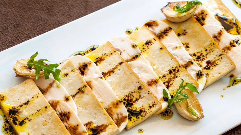 Tofu miękkie z dodatkiem siarczanu wapnia i chlorku magnezu