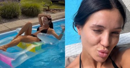 Odziana w bikini Natsu wczasuje się w rodzinnym domu: "Przyjechałam na all inclusive" (FOTO)