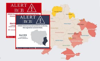 Rosja uderza w Ukrainę. Alert dla dwóch województw, szybko go odwołano