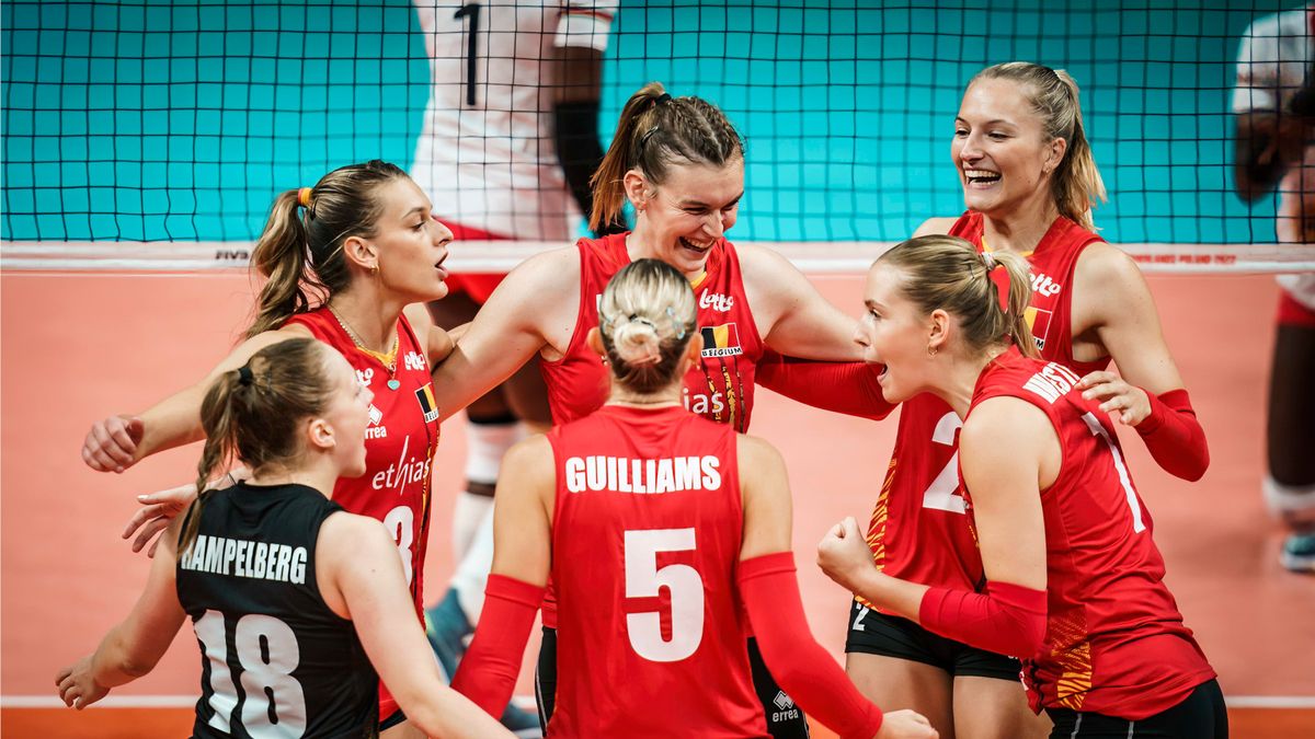 Zdjęcie okładkowe artykułu: Materiały prasowe / FIVB / Na zdjęciu: siatkarki reprezentacji Belgii