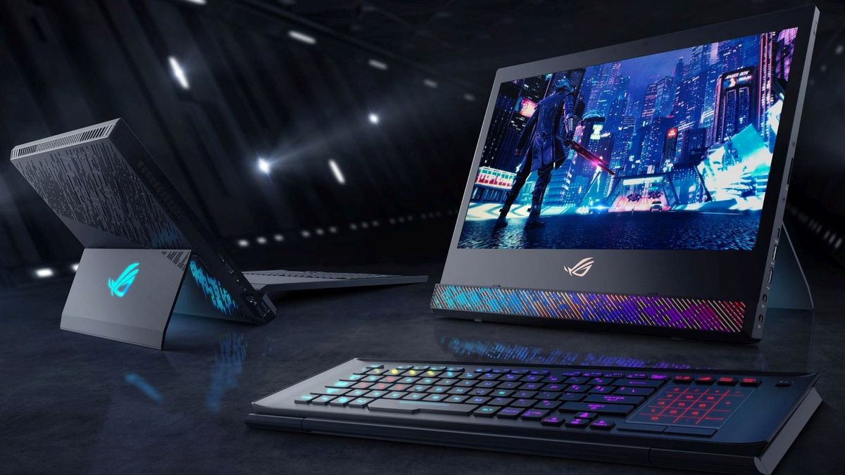 Nowe laptopy ASUS ROG zaprezentowane na CES 2019, w tym hybrydowy ROG Mothership