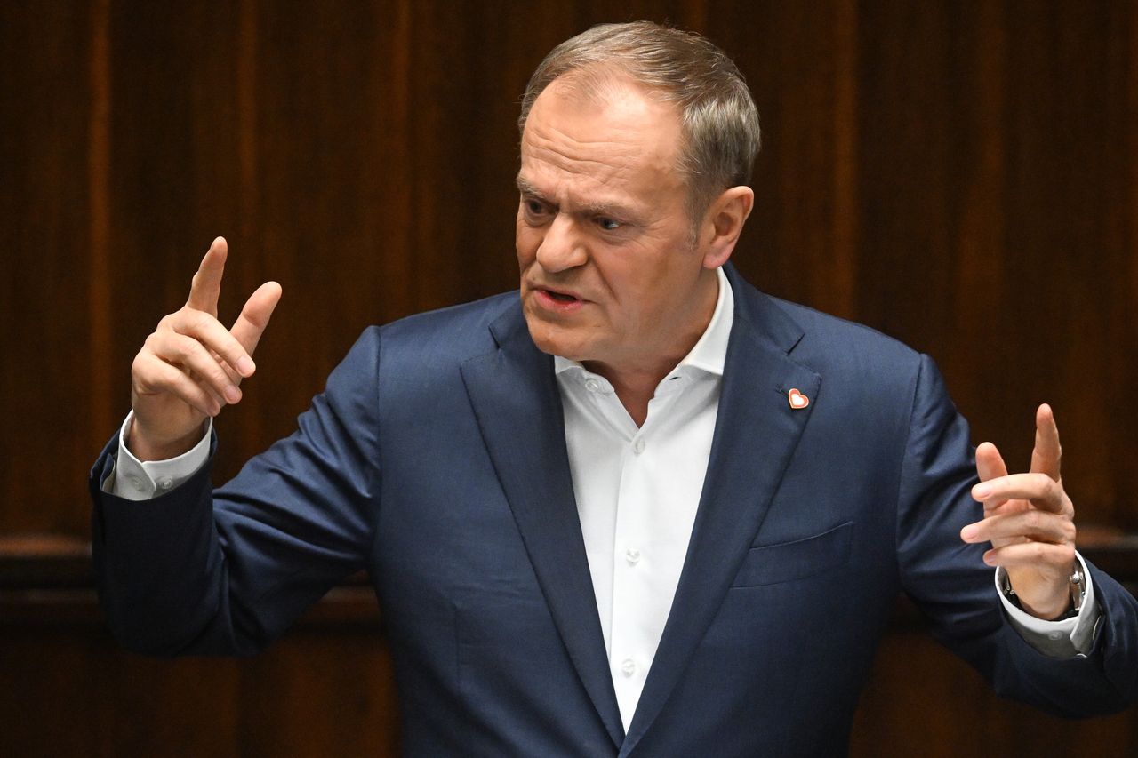 "Jarosławie, daj spokój". Tusk o polskiej racji stanu