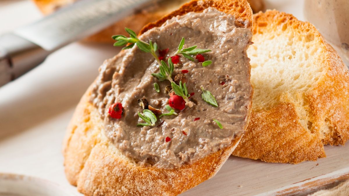 Pate z wątróbki ślimaka