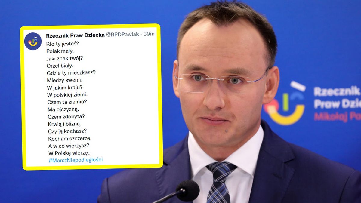 Mikołaj Pawlak wspiera Marsz Niepodległości?